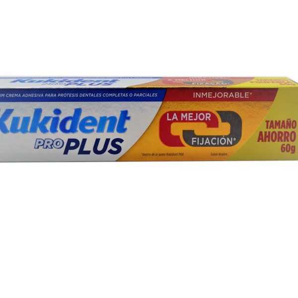 KUKIDENT PRO PLUS 60 G TAMAÑO AHORRO