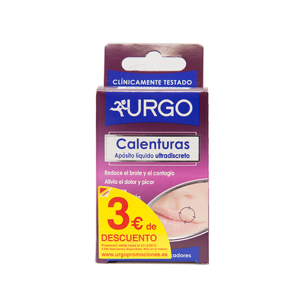 URGO CALENTURAS 3 ML