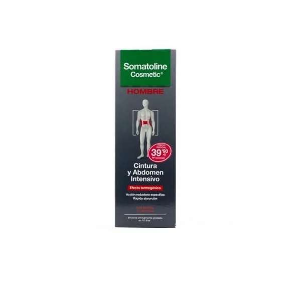 SOMATOLINE COSMETIC HOMBRE CINTURA Y ABDOMEN INTENSIVO