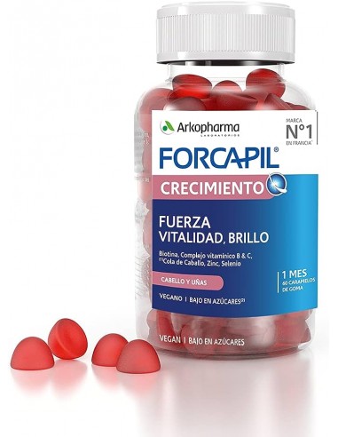 FORCAPIL ANTICAIDA 60 CARAMELOS DE GOMA