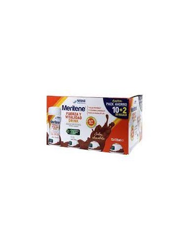 MERITENE DRINK CHOCO 10+2 4 (12 X 125 )