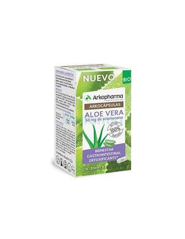 ARKOCAPSULAS ALOE VERA BIO 30 CAPSULAS