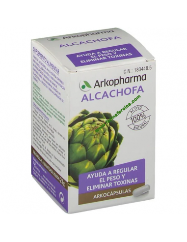 ARKOCAPSULAS ALCACHOFA BIO 80 CAPSULAS