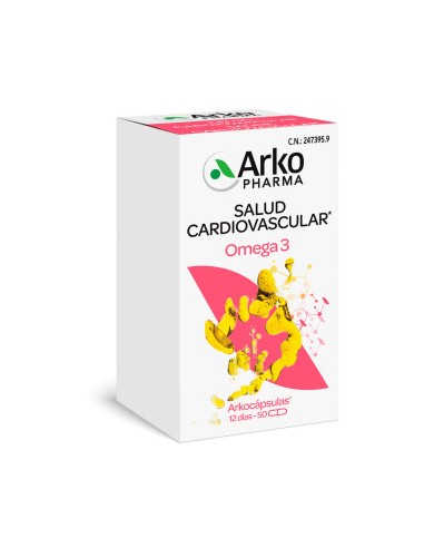 ARKOCAPSULAS OMEGA 3 50 CAPSULAS