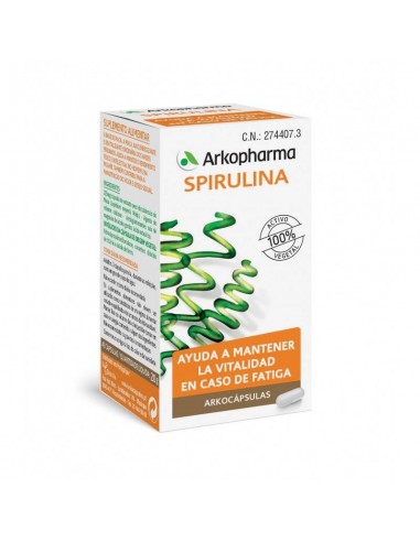 ARKOCAPSULAS SPIRULINA BIO 45 CAPSULAS