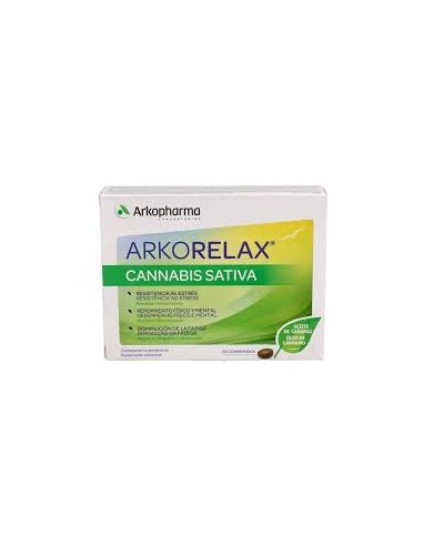 ARKORELAX CANNABIS SATIVA 30 COMPRIMIDOS