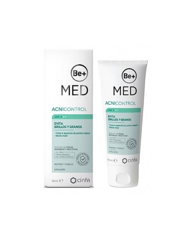 BE+ MED ACNICONTROL EVITA BRILLOS Y GRANOS 1 ENVASE 50 ml