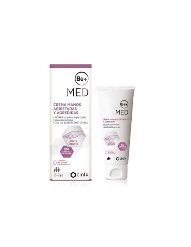 BE+ MED CREMA DE MANOS AGRIETADAS Y AGREDIDAS 1 TUBO 50 ml