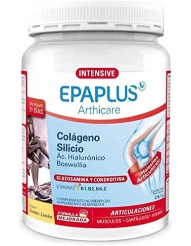 EPAPLUS COLAGENO+HIALURONICO+CONDROITIN+MAGNESIO 21 DIAS LIMON BOTE 284.15 G