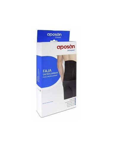 FAJA SACROLUMBAR APOSAN DYNAMIC 1 UNIDAD TALLA XL