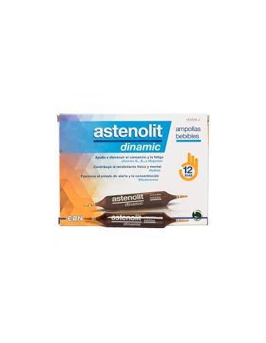 ASTENOLIT DINAMIC AMPOLLAS BEBIBLES 12 AMP