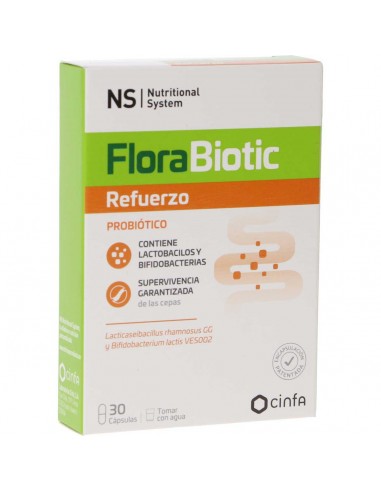 NS FLORABIOTIC REFUERZO 30 CAPSULAS