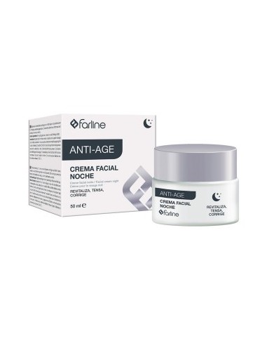 FARLINE CREMA FACIAL ANTI-AGE NOCHE 1 ENVASE 50 ml