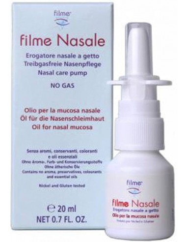 FILME NASALE ACEITE PARA LA MUCOSA NASAL 1 SPRAY CON APLICADOR NASAL 20