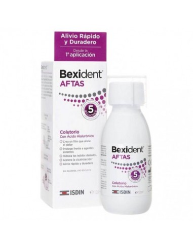 BEXIDENT AFTAS COLUTORIO BUCAL PROTECTOR 1 ENVASE 120 ml