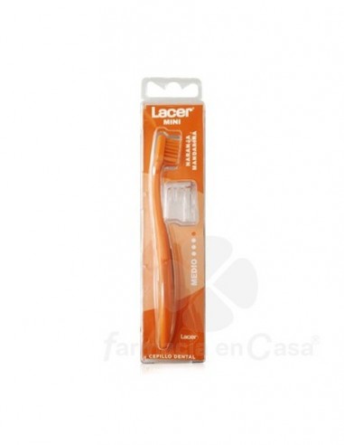 CEPILLO DENTAL ADULTO LACER MINI 1 UNIDAD MEDIO