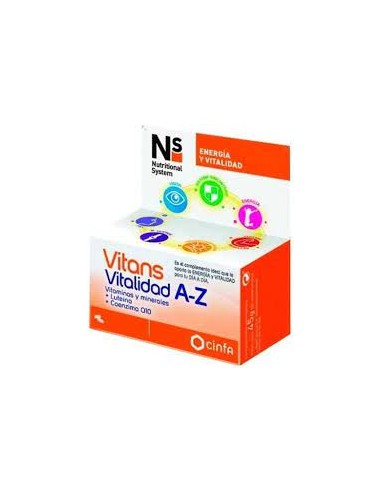 NS VITANS VITALIDAD A-Z 100 COMPRIMIDOS