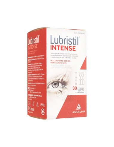 LUBRISTIL INTENSE SOLUCION OFTALMICA 30 ENVASES UNIDOSIS