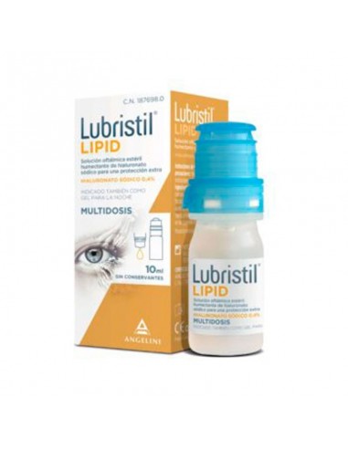 LUBRISTIL LIPID SOLUCION OFTALMICA HUMECTANTE 1 ENVASE 10 ml