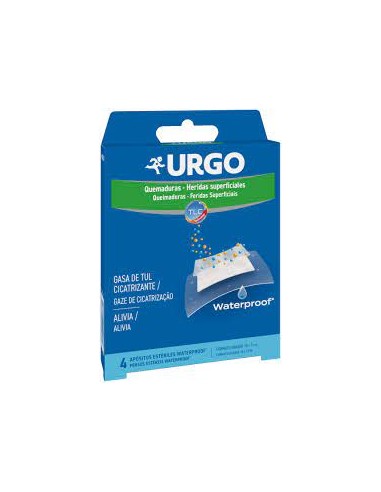 URGO QUEMADURAS WATERPROOF APOSITOS 7 X 5 CM 6 U