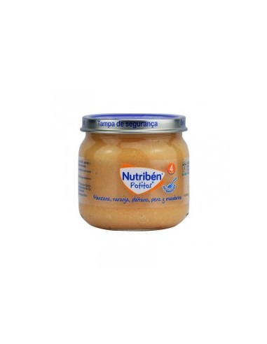 NUTRIBEN POTITO INICIO A LAS MULTIFRUTAS MANZANA NARANJA PLATANO Y PERA 1 ENVASE 120 g