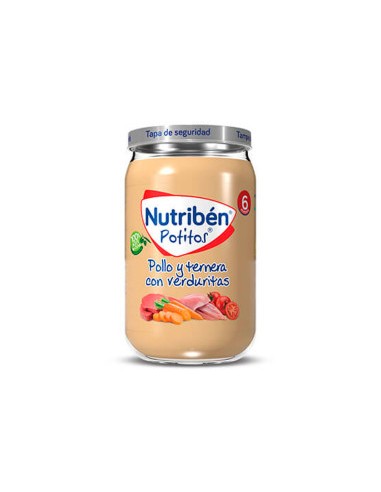 Nutriben Potito Pollo Con Patatitas 235 G - Comprar ahora.