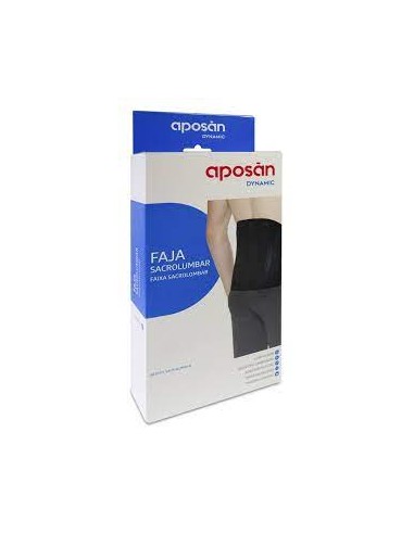 FAJA SACROLUMBAR APOSAN DYNAMIC 1 UNIDAD TALLA L