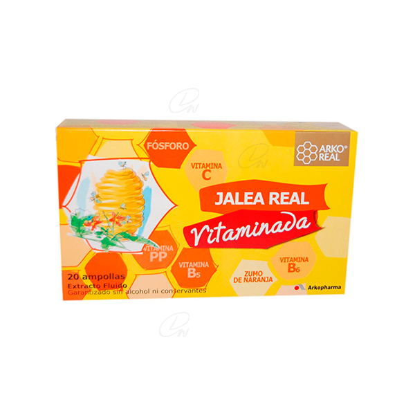 Arkoreal Jalea Real Vitaminada 20 Ampollas