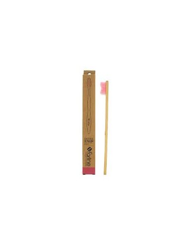 CEPILLO DENTAL DE BAMBU FARLINE ROSA