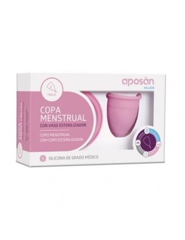 COPA MENSTRUAL APOSAN MUJER 1 UNIDAD TALLA L