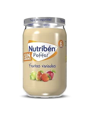 NUTRIBEN POTITOS FRUTAS VARIADAS 1 ENVASE 235 g