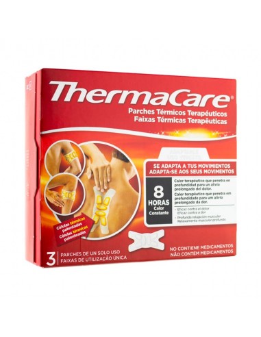 THERMACARE PARCHES TERMICOS ADAPTABLES 3 PARCHES