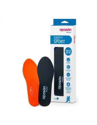 PLANTILLAS 3G SPORT APOSAN DYNAMIC 2 UNIDADES TALLA 35-40