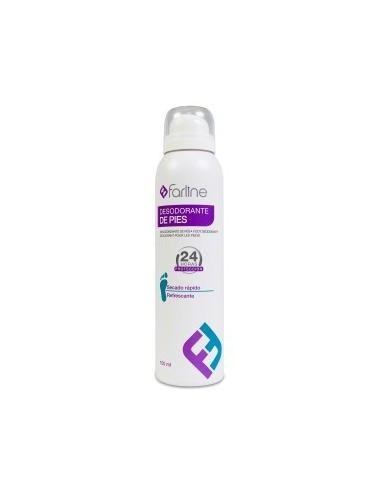 FARLINE SPRAY DESODORANTE PIES 24H 1 SPRAY 150 ml