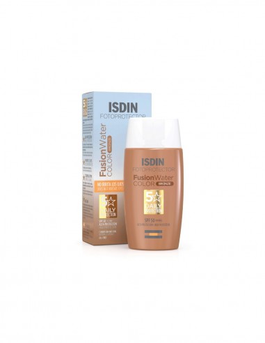 FOTOPROTECTOR ISDIN SPF 50 FUSION WATER COLOR 1 ENVASE 50 ml BRONZE