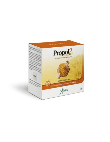 PROPOL 2 EMF 20 COMPRIMIDOS BUCODISPERSABLES SABOR CITRICO Y MIEL