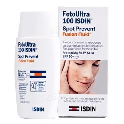 ISDIN FOTO ULTRA SPOT PREVENT FUSION FLUID SPF100 50 ML