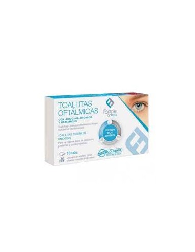 FARLINE OPTICA TOALLITAS OFTALMICAS AH COLD&HOT 10 UNIDADES