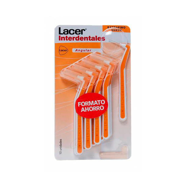 CEPILLO INTERDENTAL ANGULAR EXTRAFINO SUAVE 10 U