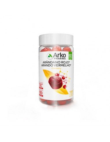 ARKOGUMMIES ARANDANO ROJO 60 CARAMELOS