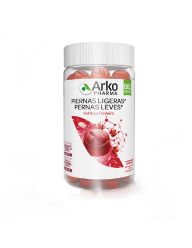 ARKOPHARMA PIERNAS LIGERAS GUMMIES 60 CARAMELOS DE GOMA