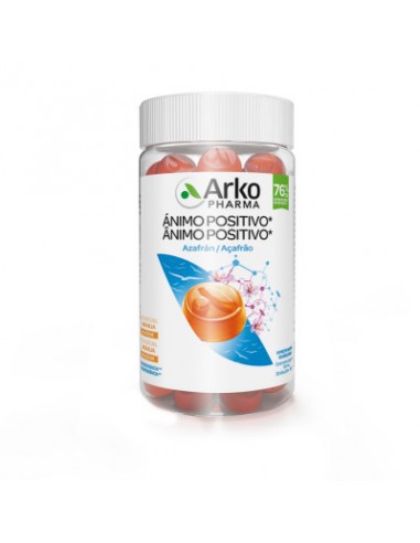 ARKOPHARMA ANIMO POSITIVO GUMMIES 60 CARAMELOS DE GOMA SABOR NARANJA