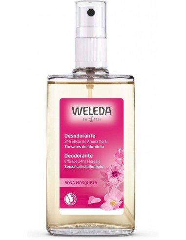 WELEDA DESODORANTE DE ROSA MOSQUETA 1 SPRAY 100 ml