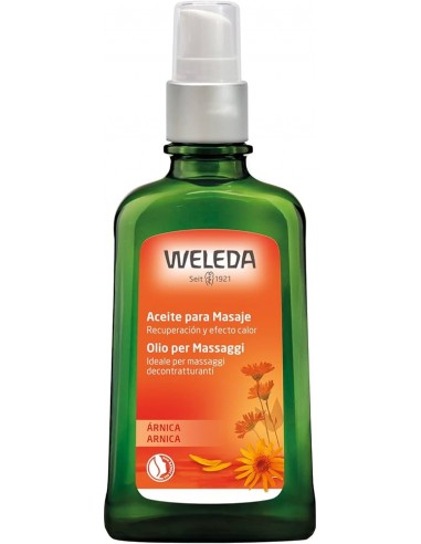 WELEDA ACEITE PARA MASAJE CON ARNICA 1 ENVASE 100 ml