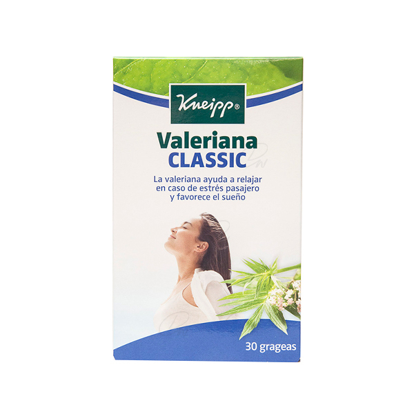 GRAGEAS HERBALES DE VALERIANA 30 GRAGEAS