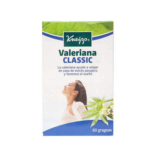 GRAGEAS HERBALES DE VALERIANA 60 GRAGEAS