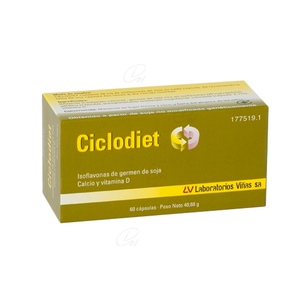 CICLODIET PLUS 40 MG 60 CAPS