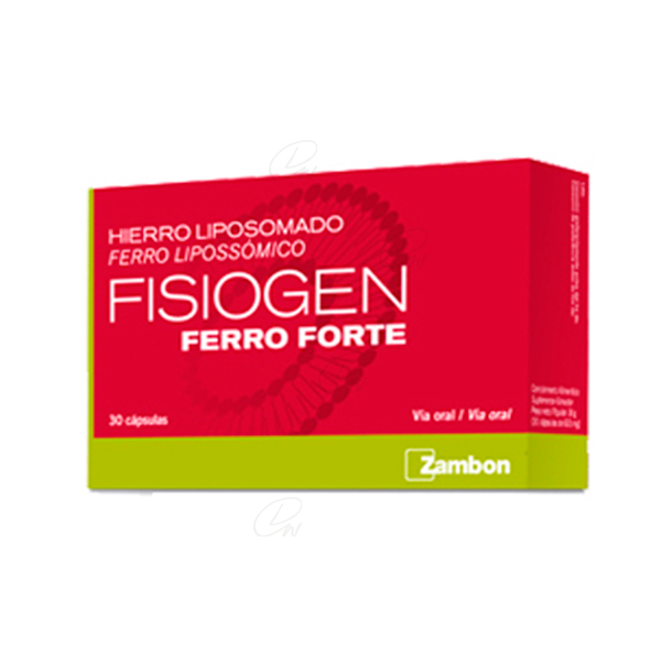 FISIOGEN FERRO FORTE CAPS 30 CAPS