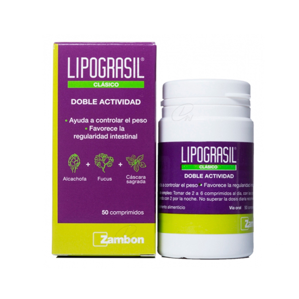 LIPOGRASIL CLÁSICO 50 COMP RECUBIERTOS