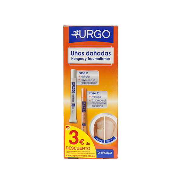 URGO UÑAS DAÑADAS EN DOS FASES 8 ML 2 U